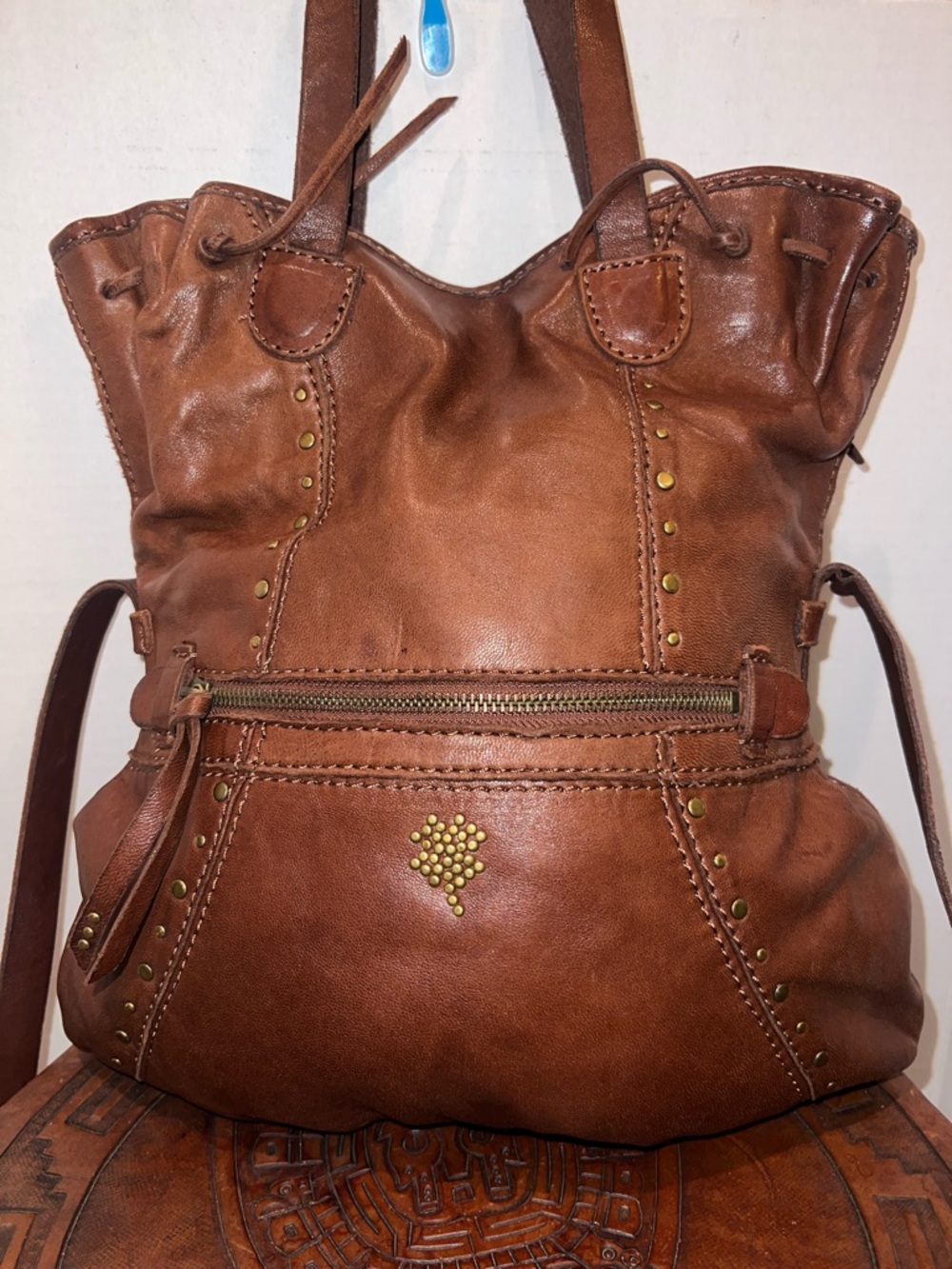 LUCKY BRAND Abbey Road Foldover Bag